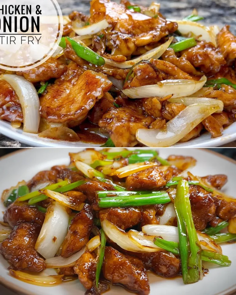 Chicken and Onion Stir Fry Recipe