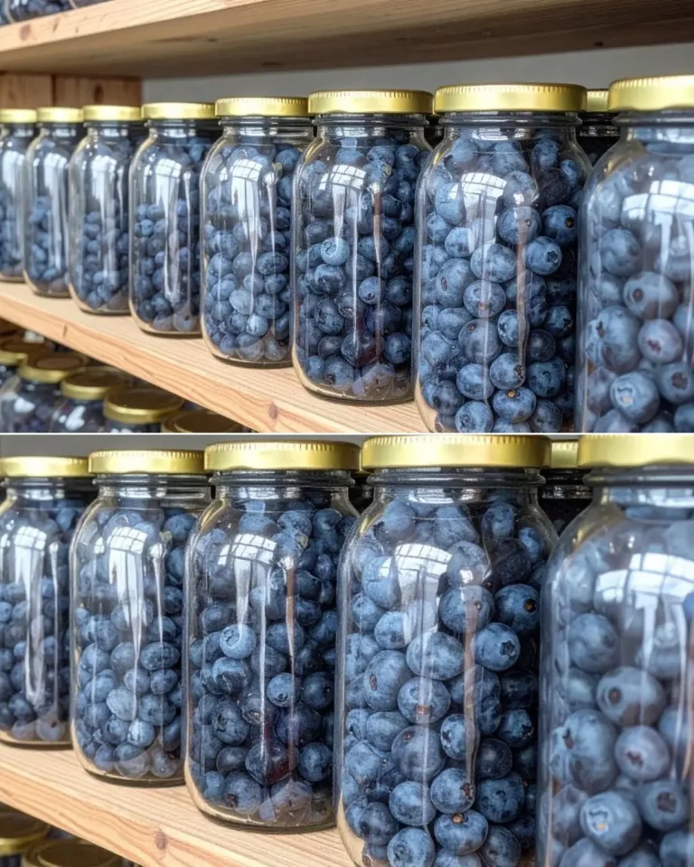 Preserving Blueberries