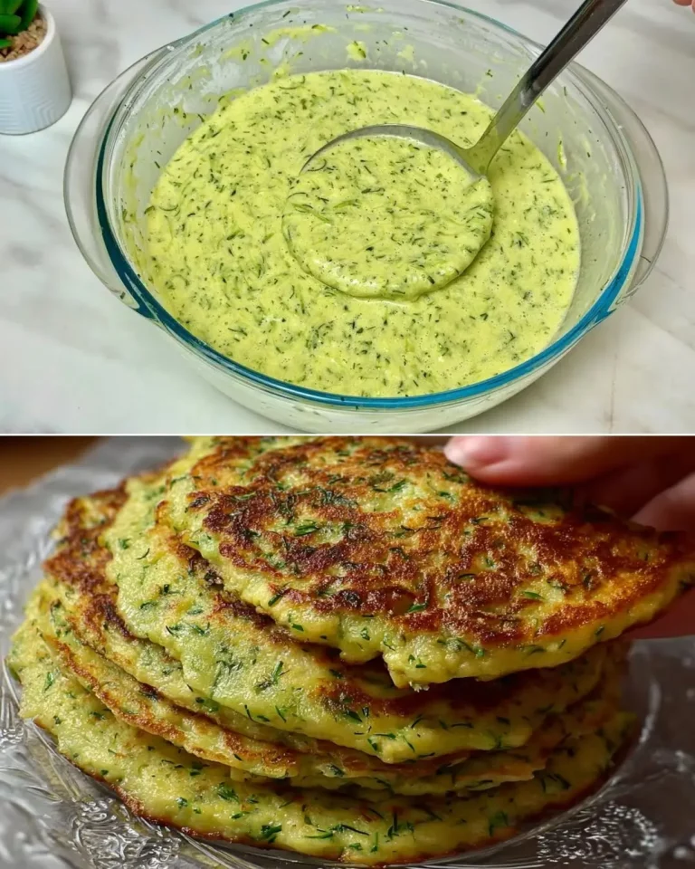 Crispy Zucchini Herb Pancakes