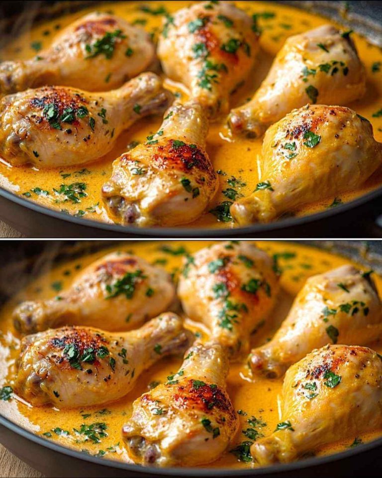 Creamy Chicken Legs in Rich Tomato Sauce