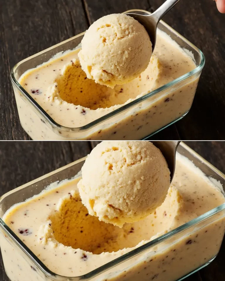 Creamy Banana Condensed Milk Ice Cream