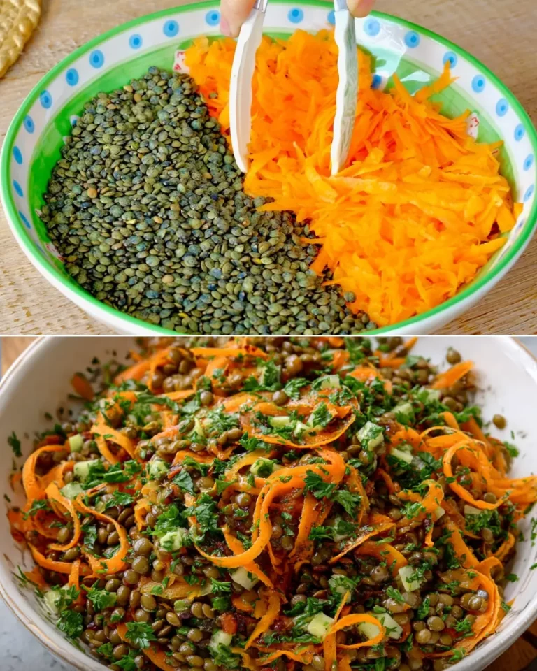 French Lentil and Sweet Potato Salad