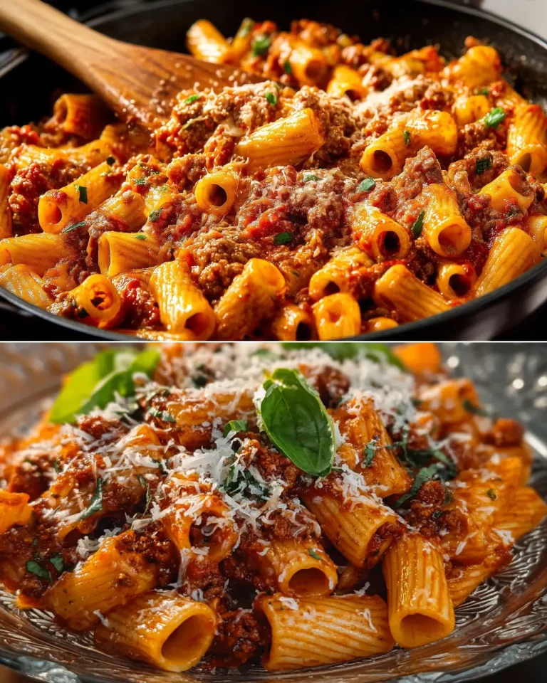 # This 20-Minute Beef Pasta Is Why I Don't Eat Out Anymore Discover the restaurant-quality pasta dish that will transform your weeknight dinners forever! This incredibly satisfying beef pasta recipe combines perfectly seasoned ground beef with aromatic shiitake mushrooms and al dente penne in a rich, creamy sauce that's ready in just 20 minutes. Once you try this homemade masterpiece, you'll wonder why you ever needed takeout. ## Ingredients **For the Pasta:** - **Penne pasta**: 400g (14 oz) - **Water**: for boiling - **Salt**: 1 tsp for pasta water **For the Beef and Sauce:** - **Ground beef patties**: 2 large patties (450g / 1 lb), crumbled - **Salt and black pepper**: to taste - **Meat seasoning**: 1 tsp - **Shiitake mushrooms**: 200g (7 oz), sliced - **Garlic clove**: 1 large clove, minced - **Fresh ginger root**: 1 tbsp, finely chopped - **Butter**: 1 tbsp (15g) - **Large onion**: 1 onion, finely chopped (optional) - **Tomato paste**: 1 tbsp - **Dijon mustard**: 1 tbsp - **Italian herbs**: ½ tsp - **Marinara sauce or passata**: 450g (2 cups) - **Heavy cream**: ½ cup (120ml) - **Fresh basil leaves**: handful, chopped - **Parmesan cheese**: 60g (2 oz), grated ## Instructions ### Step 1: Start the Pasta Bring a large pot of salted water to boil. Add 1 teaspoon of salt and cook penne pasta according to package instructions until al dente. Reserve ½ cup pasta water before draining. ### Step 2: Prepare the Base Heat a large frying pan over medium-high heat. Add 1 tablespoon of butter and let it melt completely. ### Step 3: Cook the Onion (Optional) If using onion, add finely chopped onion to the pan and cook for 4-5 minutes until golden and translucent. This adds incredible depth to the sauce. ### Step 4: Brown the Beef Add crumbled ground beef patties to the pan. Season generously with salt, black pepper, and meat seasoning. Break up any lumps with a spatula and cook for 8 minutes, stirring frequently until well-browned. ### Step 5: Add Aromatics Add minced garlic and fresh chopped ginger to the beef. Cook for 1 minute until fragrant, being careful not to burn the garlic. ### Step 6: Build the Sauce Stir in tomato paste and Dijon mustard, cooking for 30 seconds. Add Italian herbs and mix well to coat the meat evenly. ### Step 7: Add Tomatoes and Simmer Pour in marinara sauce or passata. Mix thoroughly and let simmer for 4-5 minutes, stirring occasionally to prevent sticking. ### Step 8: Create Creaminess Reduce heat to low and stir in heavy cream. Cook for 2-3 minutes until the sauce becomes rich and creamy. ### Step 9: Add Mushrooms Add sliced shiitake mushrooms to the sauce and cook for 2-3 minutes until just tender. ### Step 10: Combine and Finish Add drained pasta to the sauce, tossing to coat evenly. If needed, add reserved pasta water to achieve desired consistency. Stir in fresh basil leaves and adjust seasoning to taste. ### Step 11: Serve Transfer to serving bowls and top generously with grated Parmesan cheese. Garnish with additional fresh basil if desired. ## Time and Serving Information - **Prep Time**: 8 minutes - **Cook Time**: 20 minutes - **Total Time**: 28 minutes - **Servings**: 4-6 portions - **Calories**: Approximately 520 per serving ## Nutrition Highlights High in protein from ground beef, complex carbohydrates from pasta, and essential nutrients from mushrooms. Contains iron, B vitamins, selenium, and calcium from Parmesan cheese. The addition of ginger provides anti-inflammatory properties. ## Why This Recipe is Healthy This beef pasta recipe delivers exceptional nutritional value while satisfying comfort food cravings. Ground beef provides high-quality complete protein essential for muscle maintenance and iron for healthy blood function. Shiitake mushrooms contribute powerful immune-boosting compounds, selenium, and B vitamins that support energy metabolism. The fresh ginger and garlic offer anti-inflammatory and antioxidant benefits, while the moderate use of cream provides calcium and vitamin D. By preparing this dish at home, you control the quality of ingredients and avoid the excessive sodium and preservatives found in restaurant meals. The balanced combination of protein, carbohydrates, and healthy fats creates sustained energy and satisfaction, making it a perfect family-friendly meal that supports both taste preferences and nutritional needs.