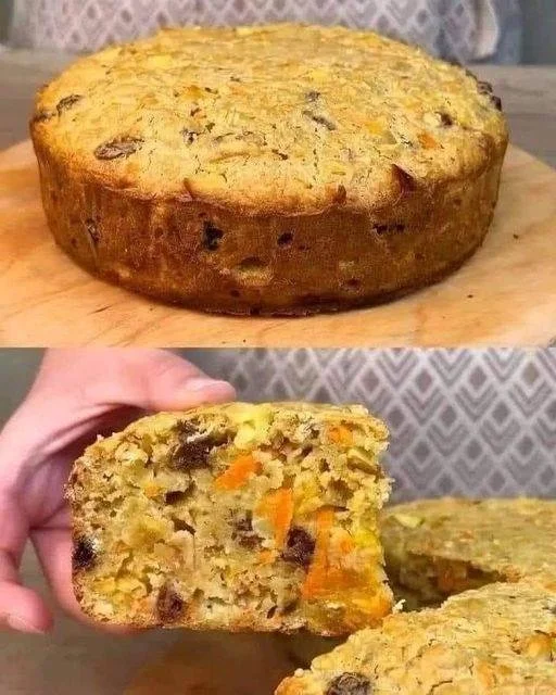 Delicious Apple Carrot Oat Bake fresh out of the oven