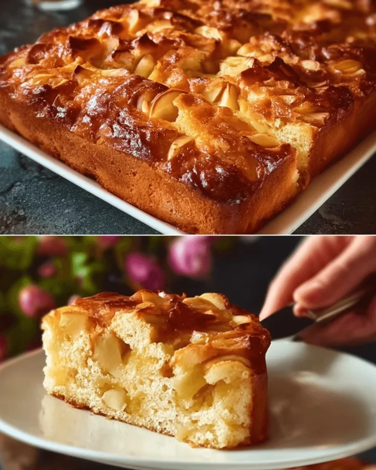 Delicious homemade Apple Dessert Cake with fresh apples and spices