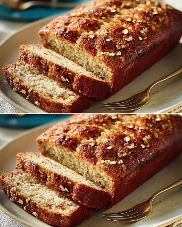 Slices of delicious Banana Almond Flour Bread on a wooden cutting board.