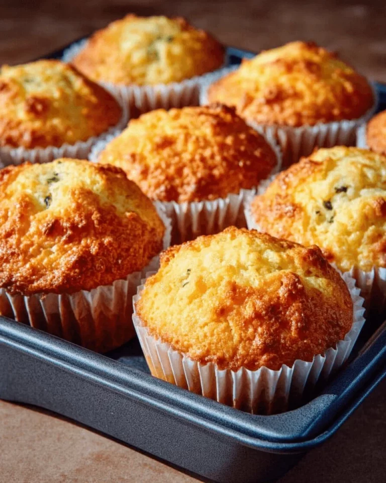 Cheese and Broccoli Muffins fresh out of the oven, perfect for a nutritious snack.