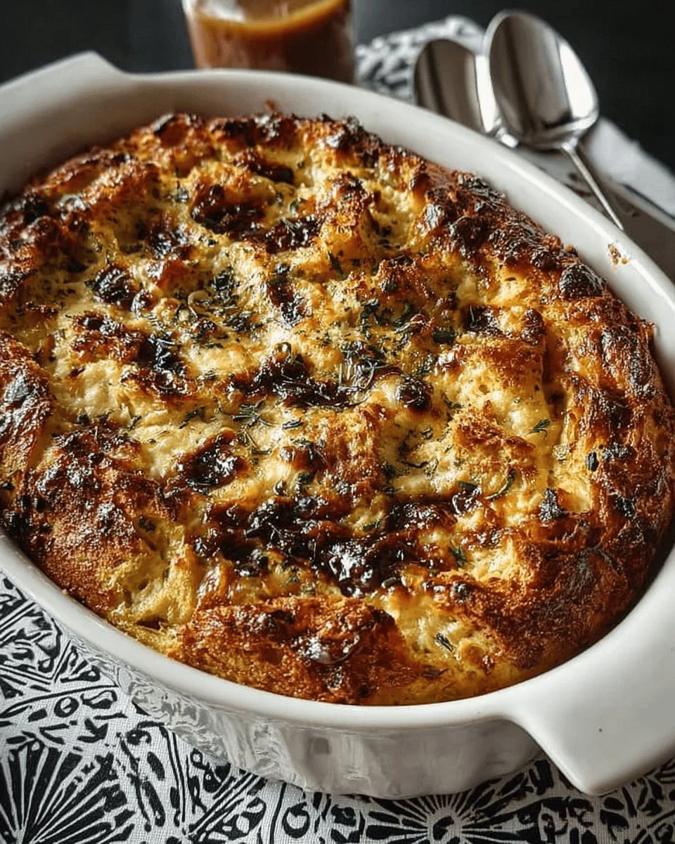 Baked chicken zucchini with cheese and herbs on a serving plate