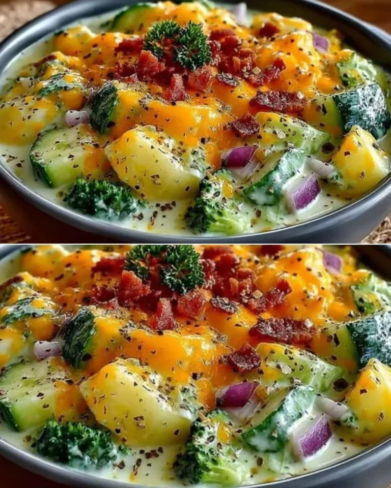 Delicious Cucumber Ranch Crack Salad served in a bowl with fresh ingredients