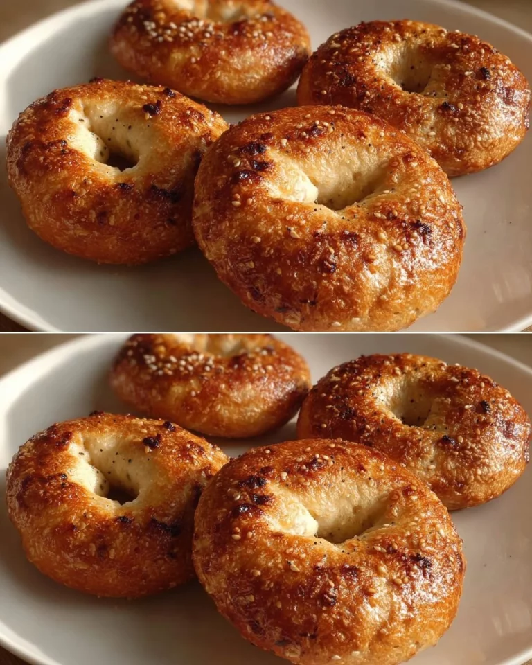 Gluten-free protein bagel made with three simple ingredients