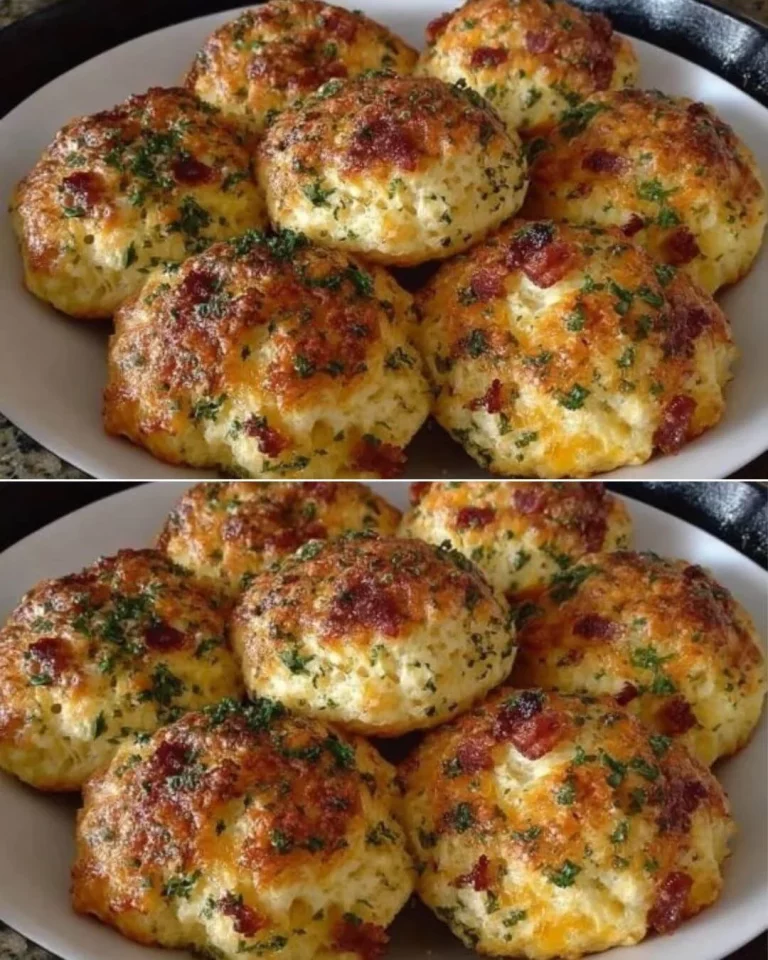 Delicious homemade Keto Crack Biscuits served on a plate