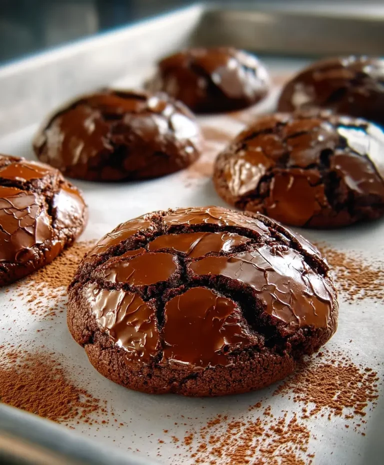 Chewy Chocolate Meringue Cookies