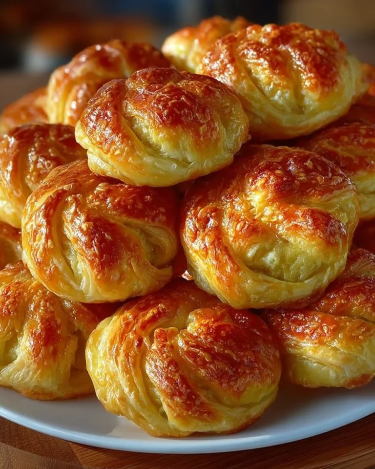 Delicious homemade potato cheese pastry with flaky crust and melted cheese