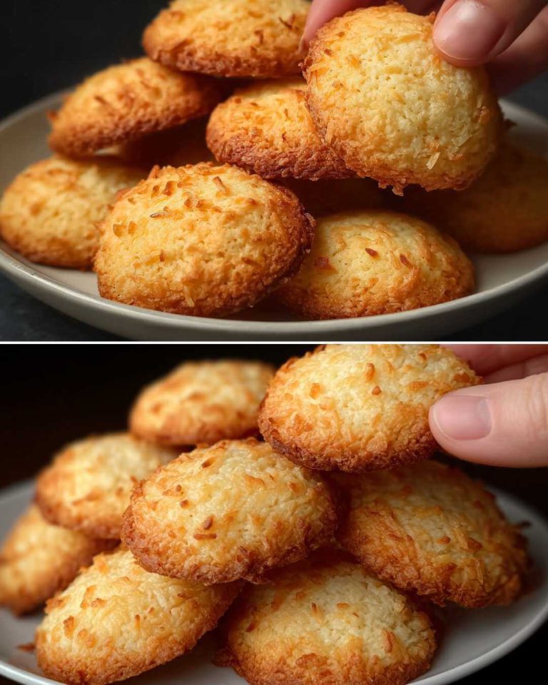 5-Minute Coconut Cookies