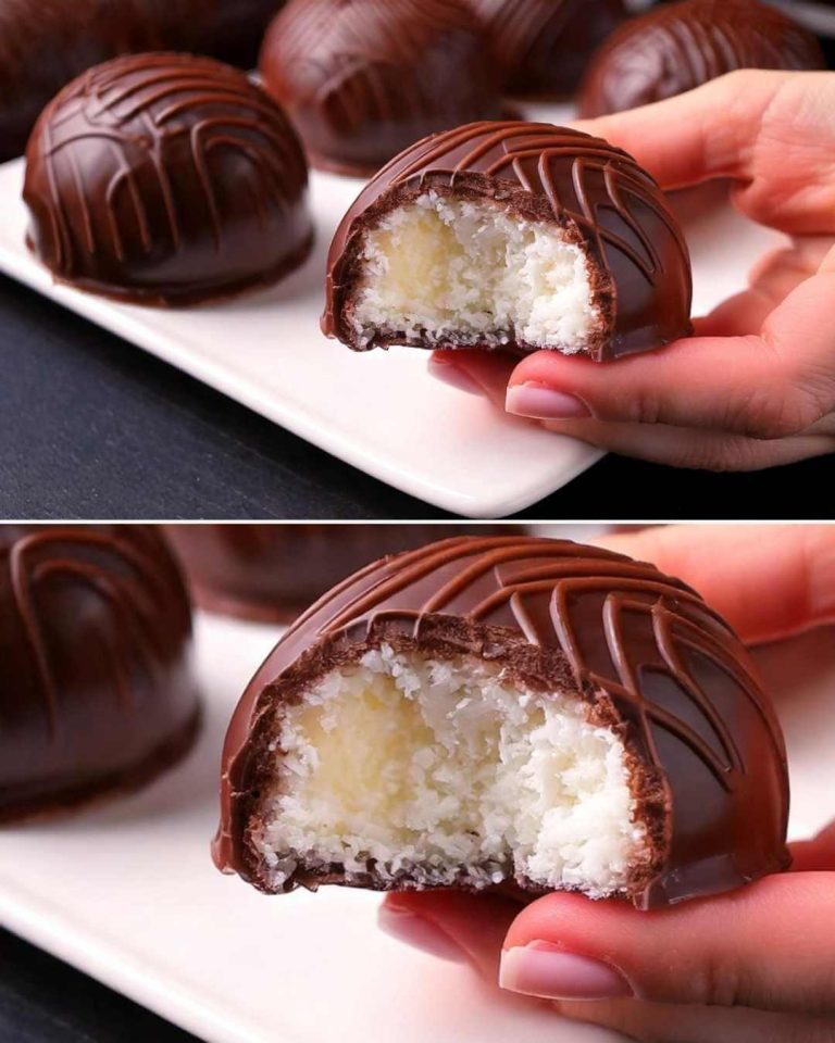 No-Bake Coconut Chocolate Bonbons