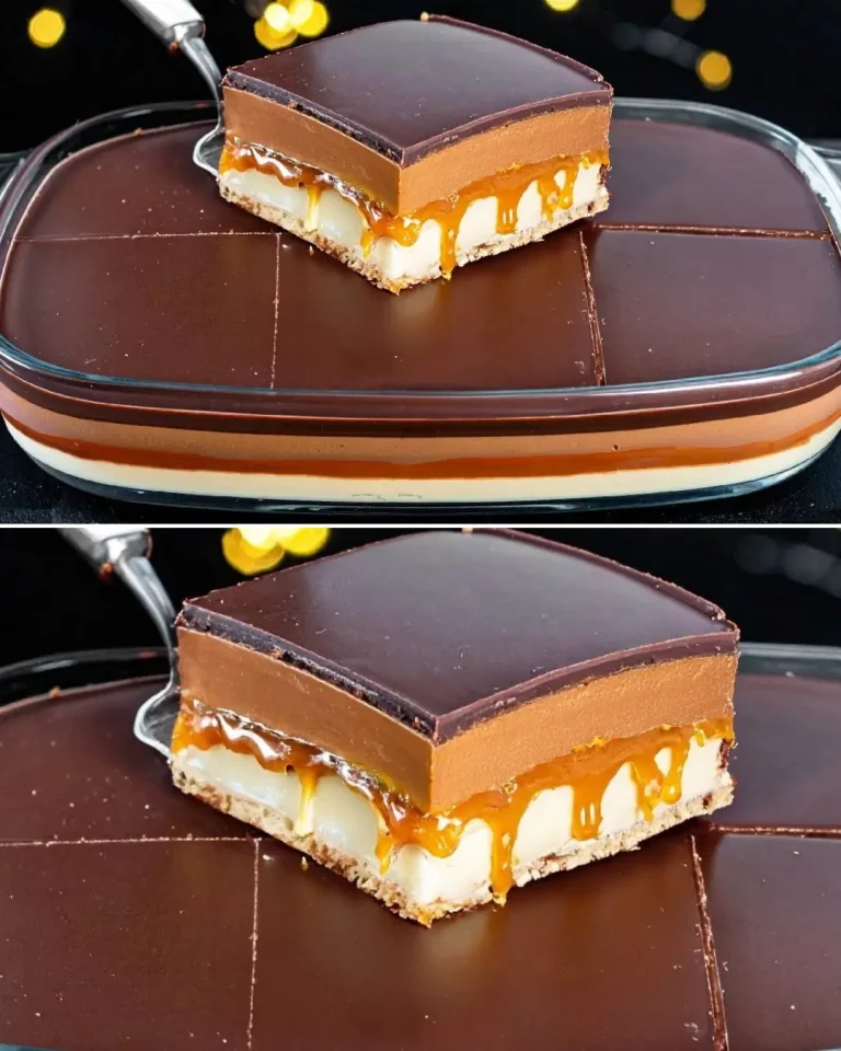 Ultimate 5-Minute No-Bake Chocolate Caramel Layer Dessert
