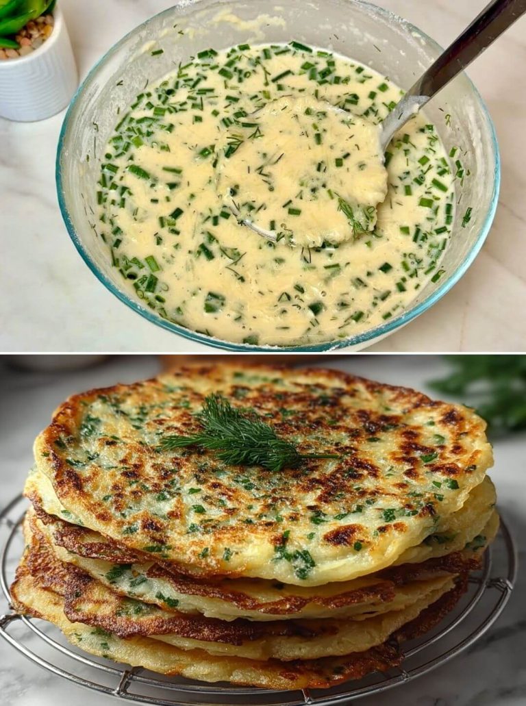 Easy Potato Pancakes with Fresh Herbs