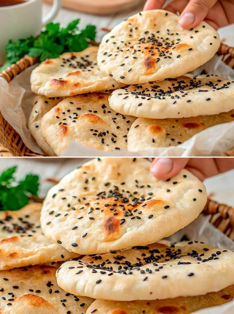 Healthy Oat Flatbread Recipe - No Flour, No Sugar, No Yeast!