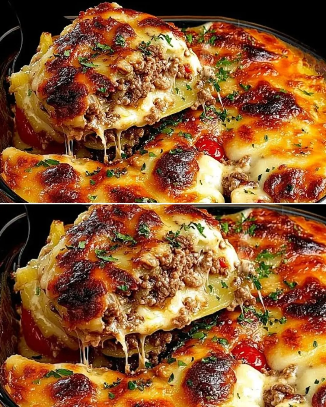 German-Style Potato and Ground Beef Casserole
