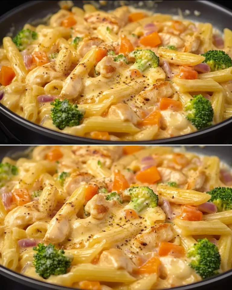 Creamy Chicken and Vegetable Pasta - One-Pan Wonder