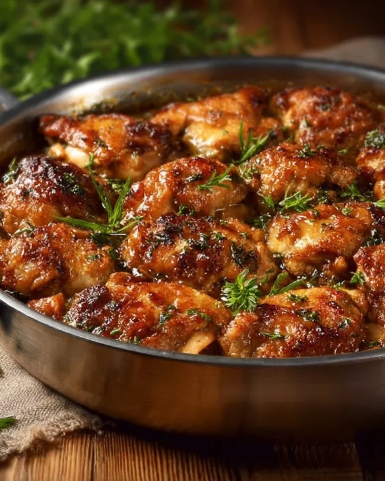 Baked chicken served with grated potatoes on a plate