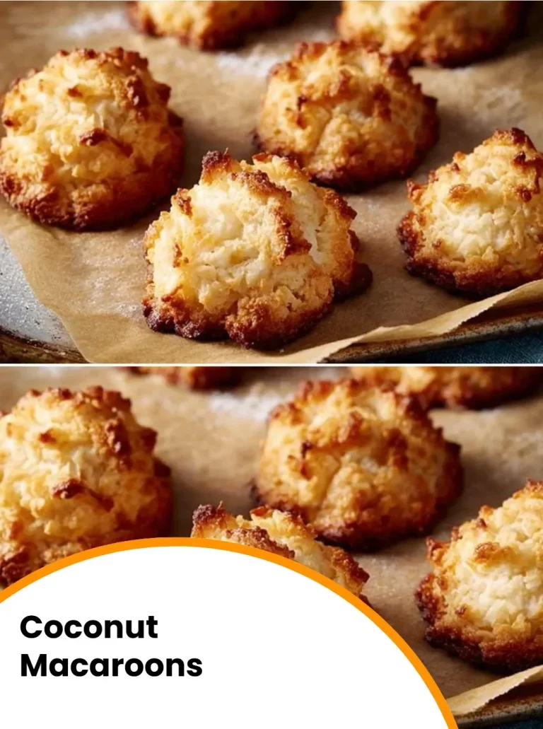 Delicious coconut macaroons on a decorative plate, showcasing their chewy texture.