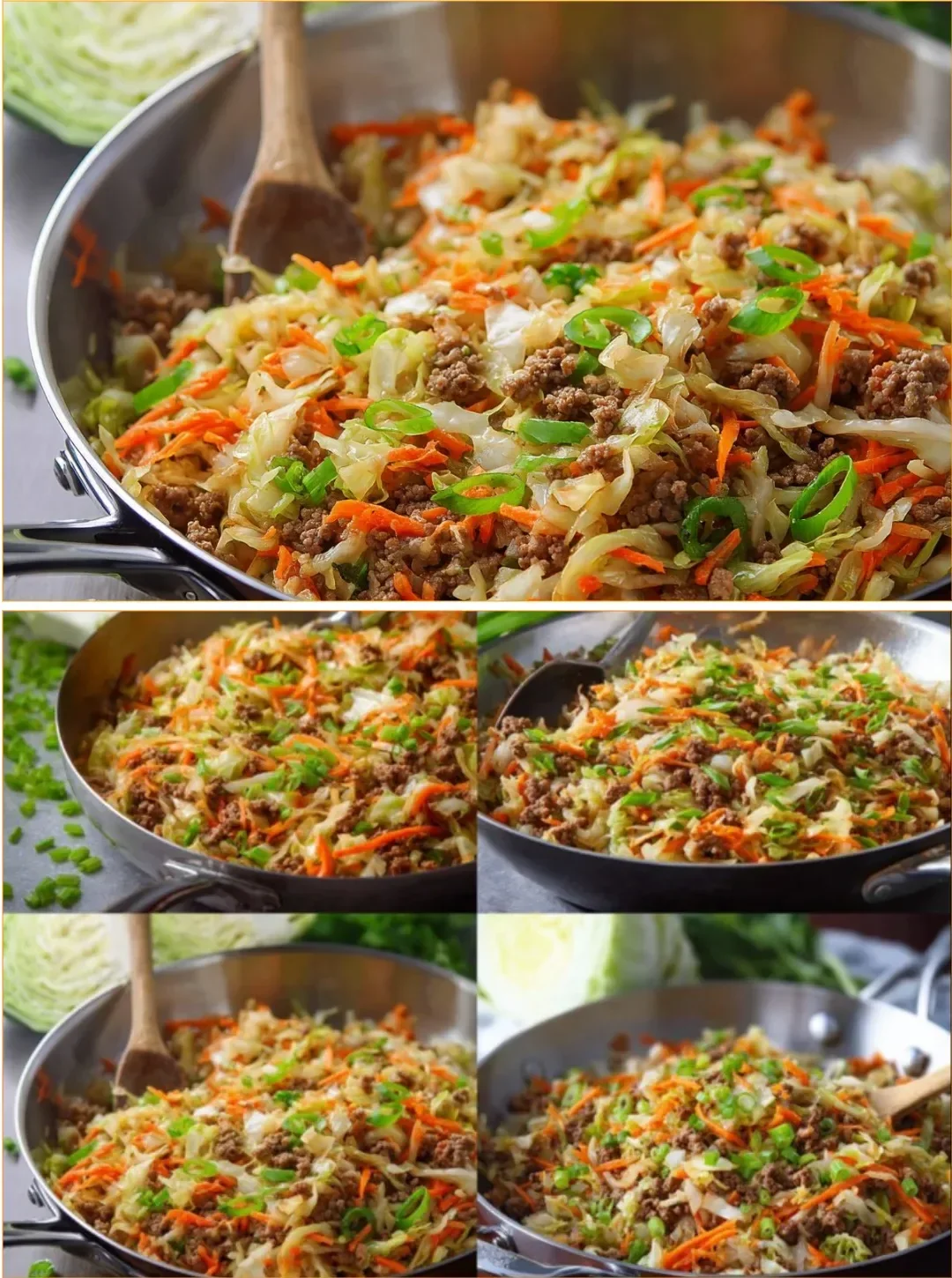 Delicious egg roll in a bowl served with fresh vegetables and sauce
