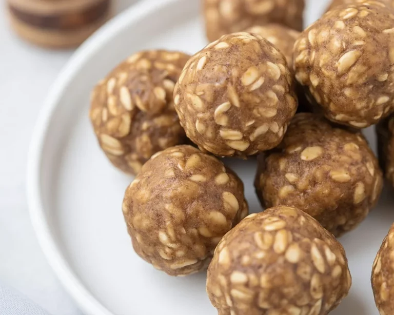 Oat date energy bread with oats, dates, and nuts for a healthy snack.