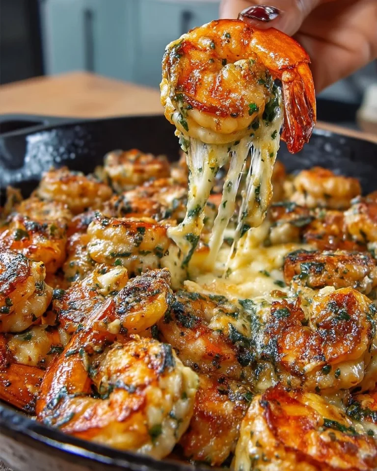 Delicious stuffed shrimp with savory filling, perfect seafood dish