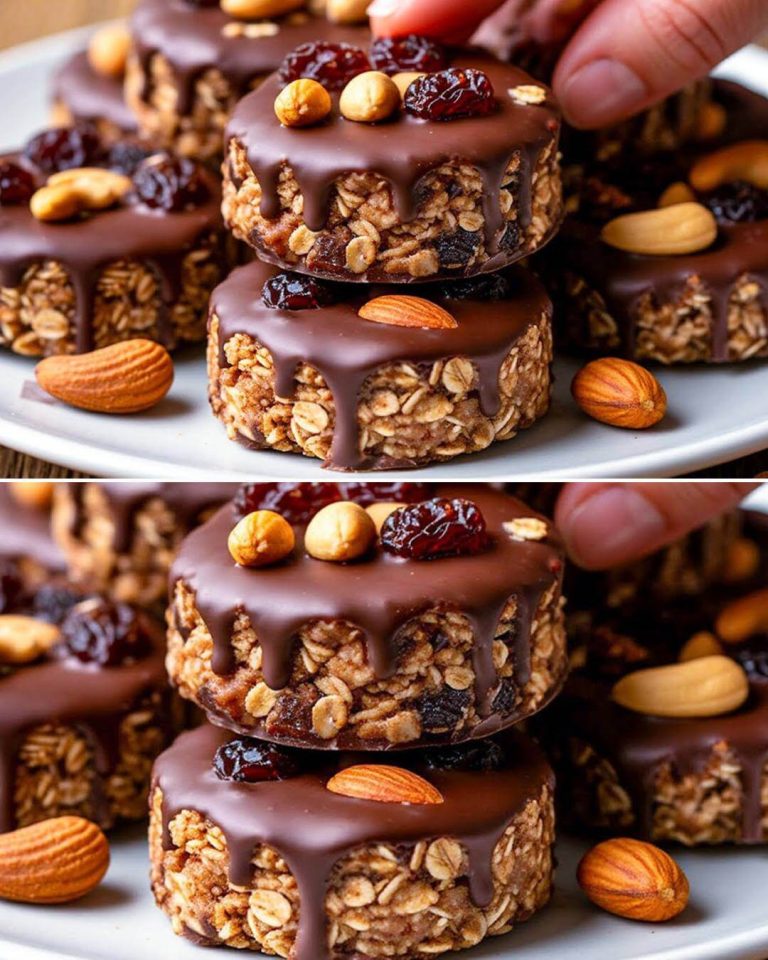 Healthy No-Bake Chocolate Oat Bars – Nutritious Energy Snack Recipe
