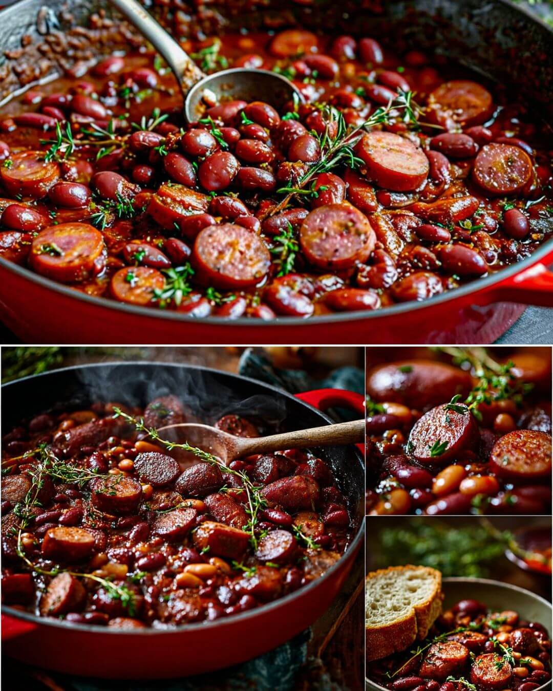 Smoked Sausages with Beans You Won't Be Able to Resist: Hearty One-Pan Comfort Food