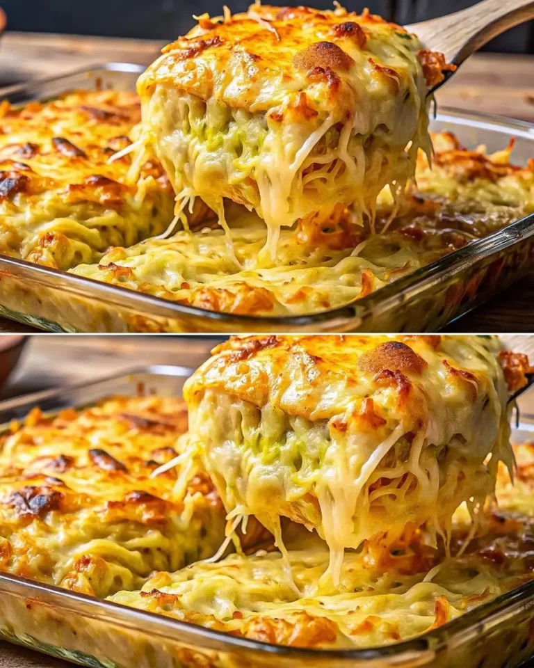 Cheesy Cabbage and Potato Casserole