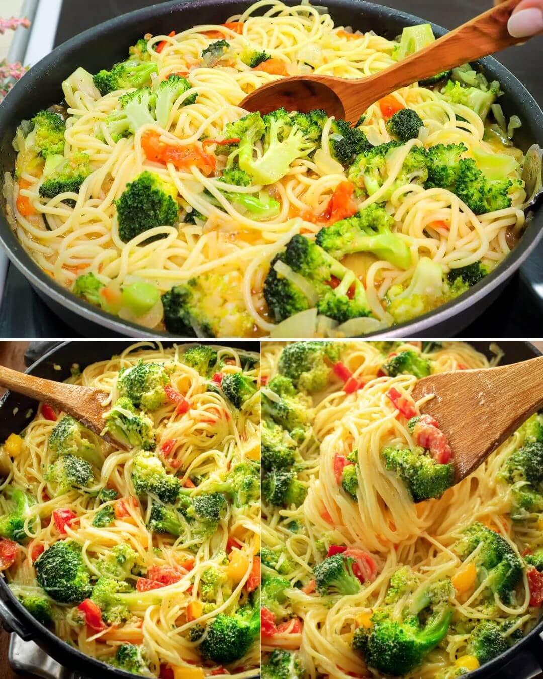 Creamy Broccoli Pasta with Garlic Butter Sauce