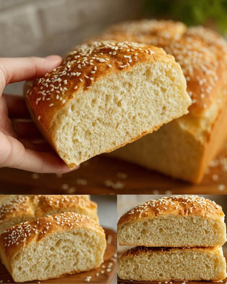 Flourless Tahini Bread - 3-Ingredient Gluten-Free Recipe