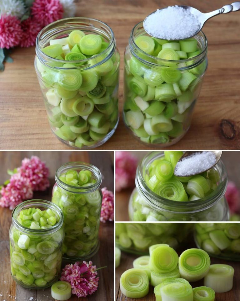 Traditional Pickled Leeks Recipe