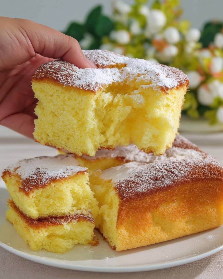 Fluffy Japanese Yogurt Cake Recipe