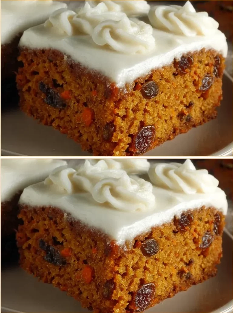 Delicious slice of homemade carrot cake with cream cheese frosting