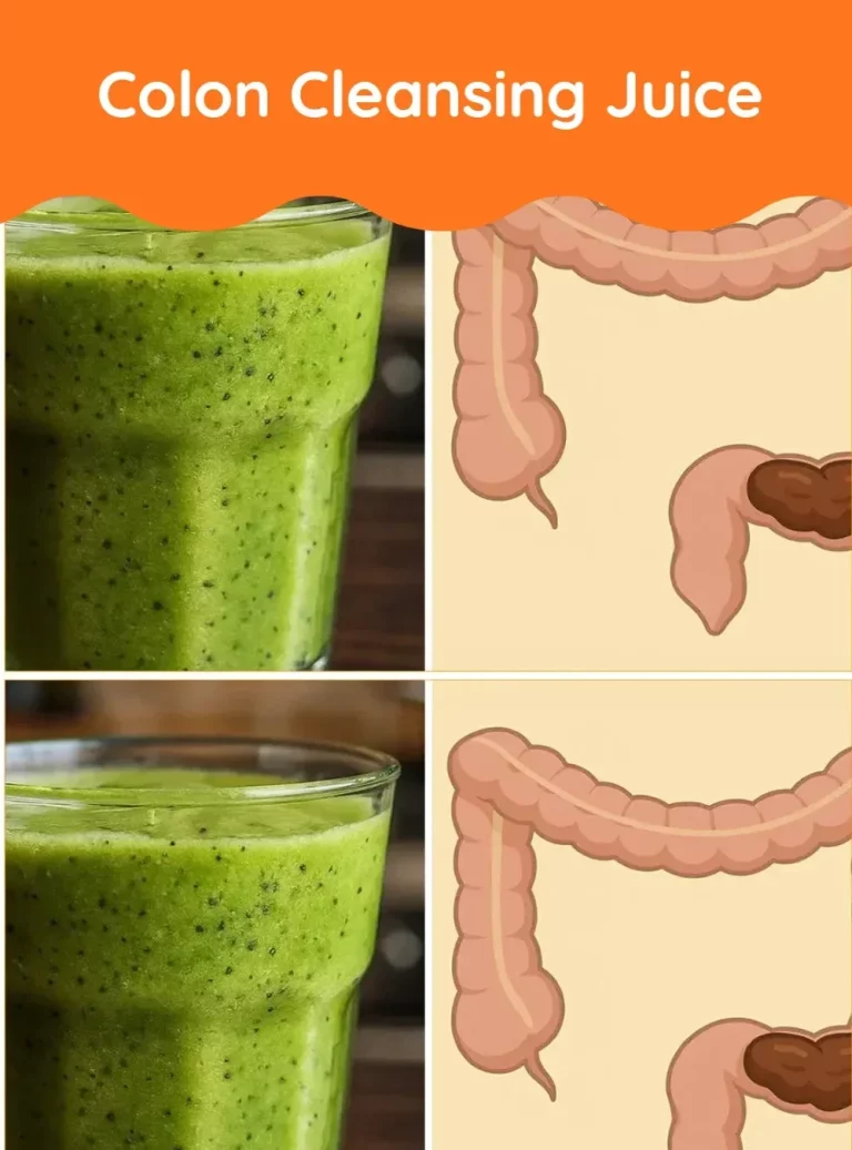 Refreshing colon cleansing juice for detoxifying and gut health