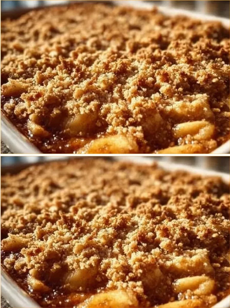 Delicious Pioneer Woman apple crisp made with 6 ingredients