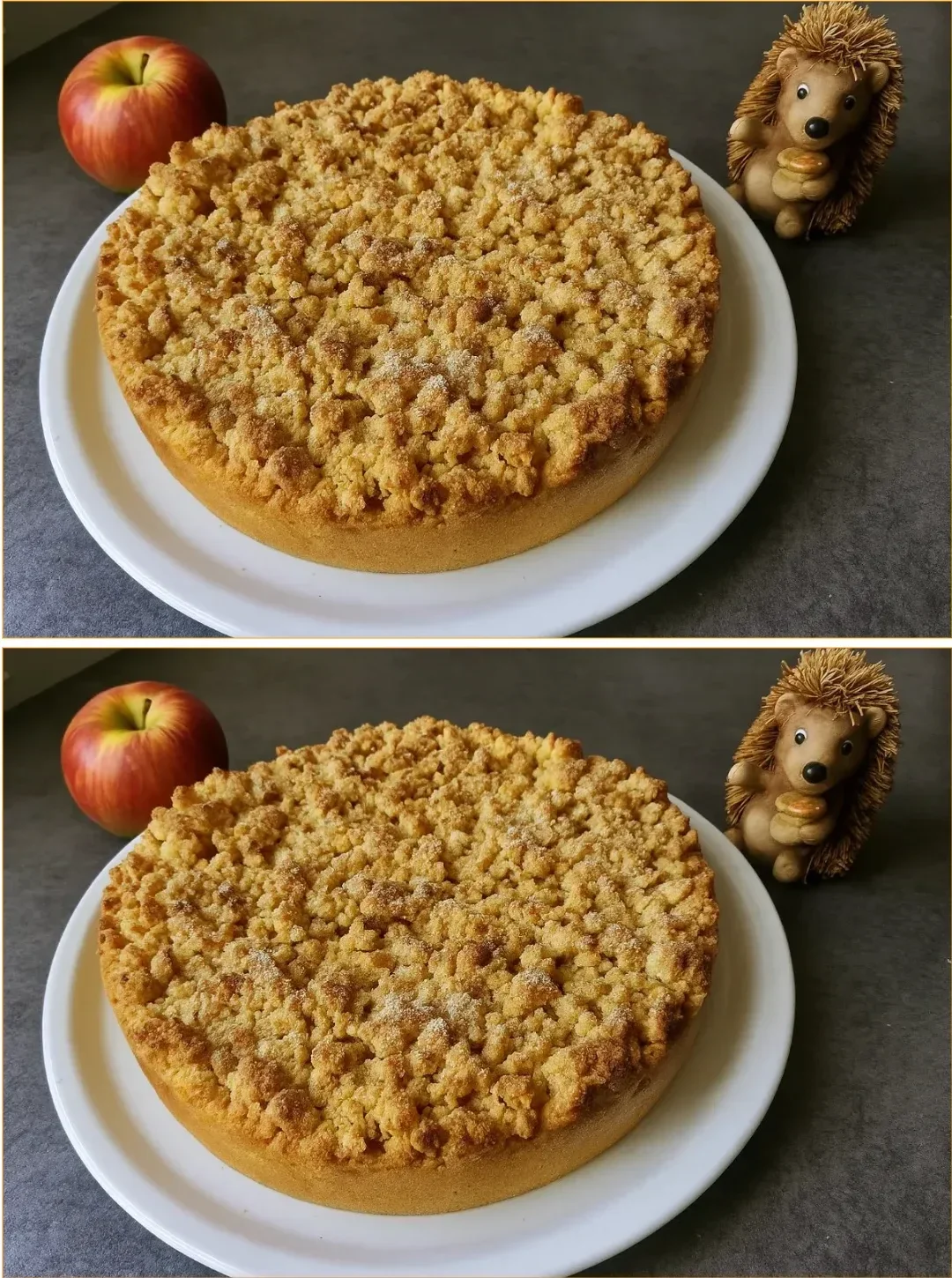 Delicious homemade apple pie with a golden crust and apple filling.