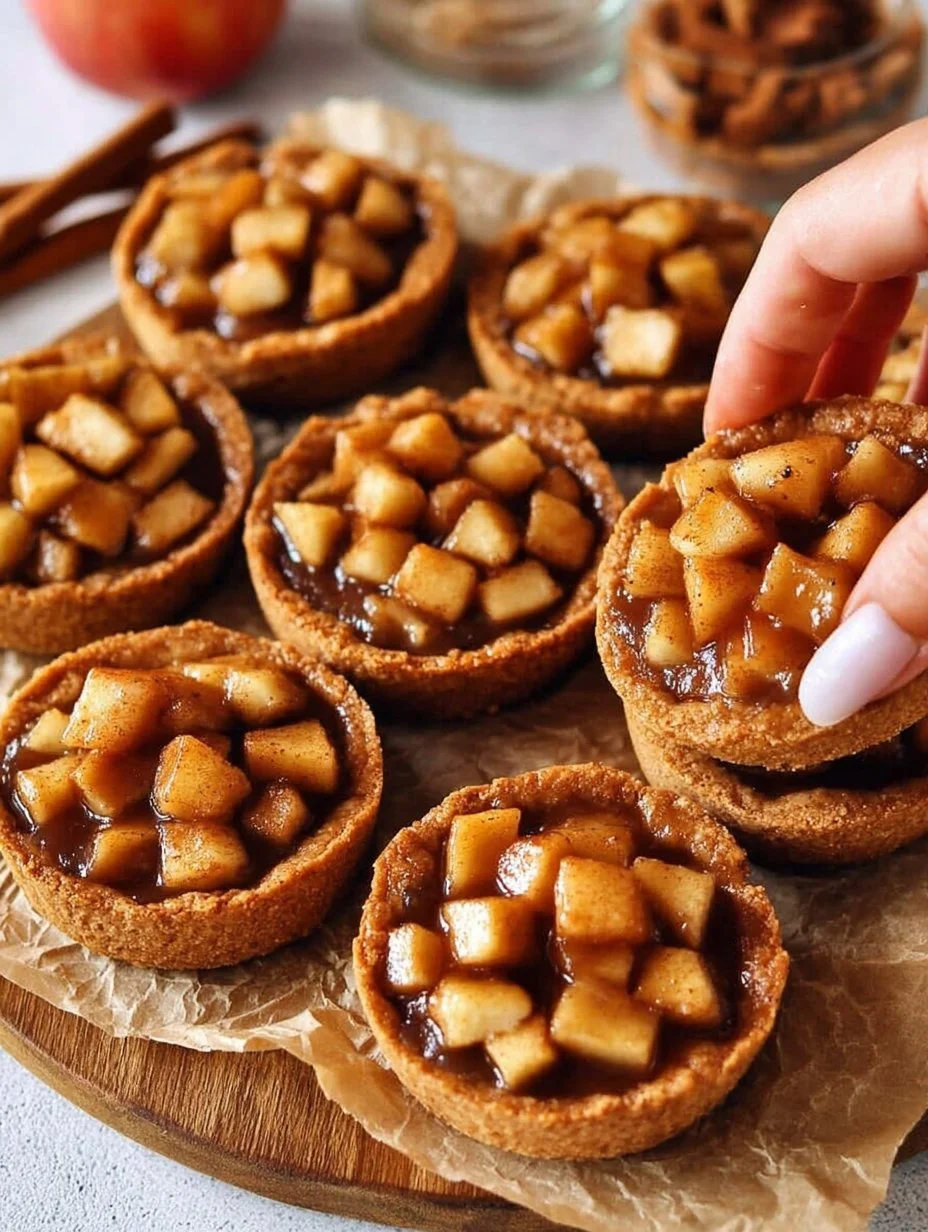 Delicious homemade Apple Pie Cookies with cinnamon and apple filling