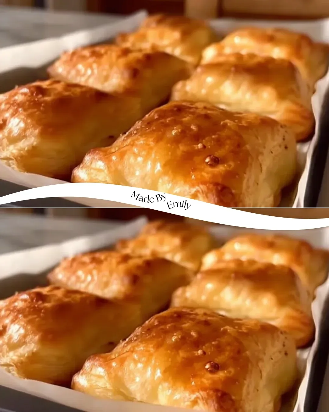 Crispy minced meat pastry with golden-brown crust, filled with succulent minced meat.