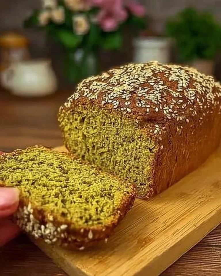 Lentil Bread served with a side of Greek Yogurt Sauce in a rustic setting.