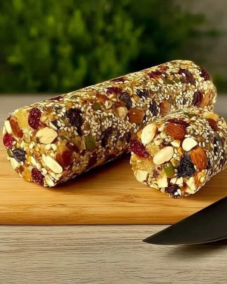 Nut and dried fruit energy bites for a healthy snack