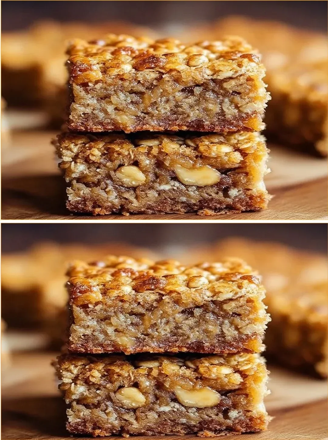 Healthy Oat and Banana Bars for a nutritious snack