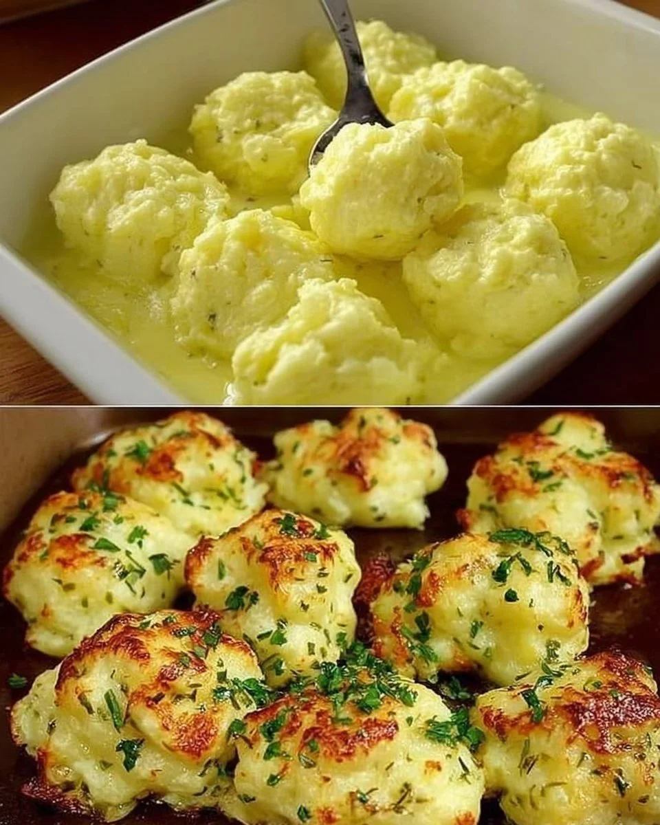 Oven-baked cauliflower dish garnished with herbs and spices