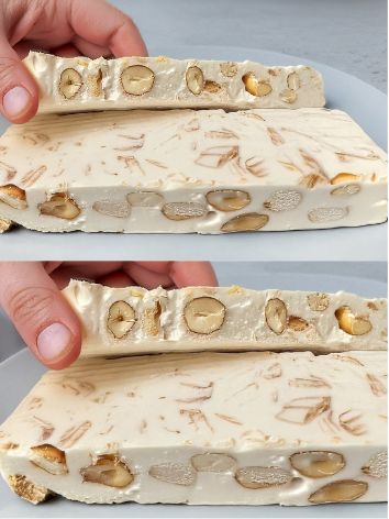 Quick and Easy No-Bake Almond-Cranberry Nougat for the Holidays