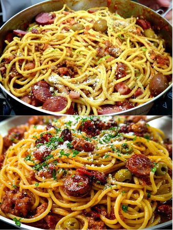 World's Best Spaghetti with Special Meat Sauce
