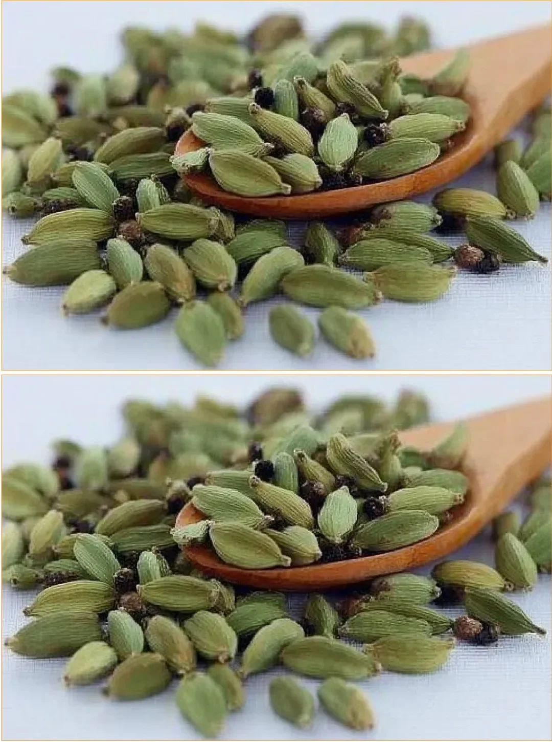 Cardamom and ginger ingredients for an intestinal cleanse recipe