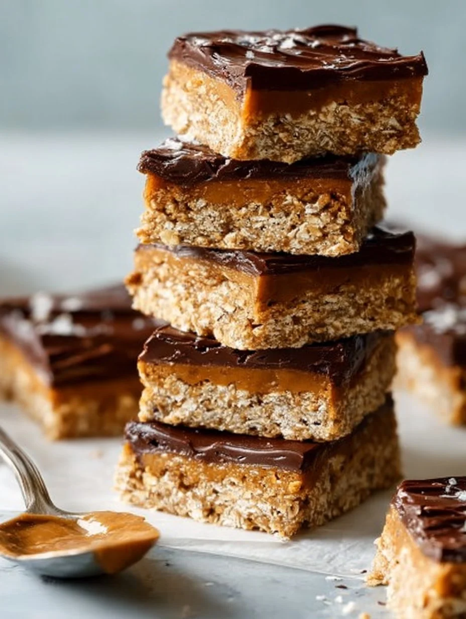 Coconut Chocolate Peanut Butter Protein Bars, healthy snack rich in protein